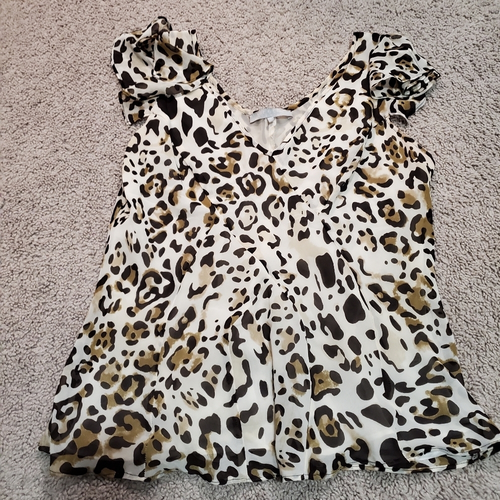 Stylish Leopard Print Kids Dress